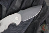 Blackside Customs Bad Idea- OTS Auto Knife- Titanium Handle- Magnacut Black Blade BSC-BA-TI-BLK