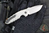 Blackside Customs Bad Idea- OTS Auto Knife- Titanium Handle- Magnacut Matte Stonewash Blade- Copper Backspacer BSC-BA-TI-SW-CU