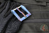 Blackside Customs Modular Belt Buckle - Titanium- Flamed "C"