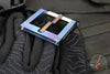 Blackside Customs Modular Belt Buckle - Titanium- Flamed "C"