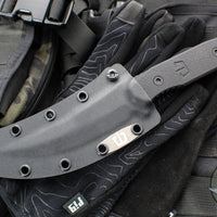 Blackside Customs Cat 5- Persian- Multicam Black Blade Finish- Black G-10 Scales BSC-PER-BLKCAMO-BLKG10