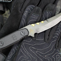 Blackside Customs Cat 5- Covert- Persian- Bounty Hunter Blade Finish- Black G-10 Scales BSC-PERCO-BOUNTY-BLKG10