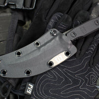 Blackside Customs Cat 5- Covert- Persian- Bounty Hunter Blade Finish- Black G-10 Scales BSC-PERCO-BOUNTY-BLKG10