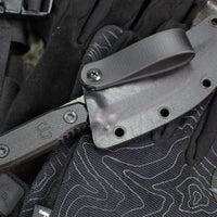 Blackside Customs Cat 5- Covert- Persian- Bounty Hunter Blade Finish- Black G-10 Scales BSC-PERCO-BOUNTY-BLKG10