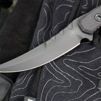 Blackside Customs Cat 5- Covert- Persian- Black Blade Finish- Black G-10 Scales- Black HW BSC-PERCO-BLK-BLKG10