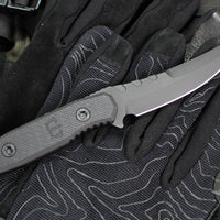Blackside Customs Cat 5- Covert- Persian- Black Blade Finish- Black G-10 Scales- Black HW BSC-PERCO-BLK-BLKG10