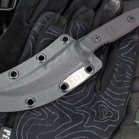 Blackside Customs Cat 5- Covert- Persian- Black Blade Finish- Black G-10 Scales- Black HW BSC-PERCO-BLK-BLKG10