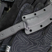 Blackside Customs Cat 5- Covert- Persian- Black Blade Finish- Black G-10 Scales- Black HW BSC-PERCO-BLK-BLKG10