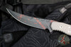Blackside Customs Cat 5 Fixed Blade- Persian- MOC Blade Finish- Titanium Scales BSC-PER-MOC-TI