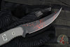Blackside Customs Cat 5 Fixed Blade- Persian- MOC Blade Finish- Titanium Scales BSC-PER-MOC-TI