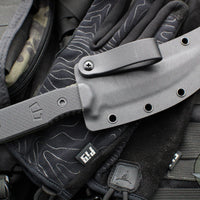 Blackside Customs Cat 5- Persian- OD Green Blade Finish- Black G-10 Scales BSC-PER-OD-BLKG10
