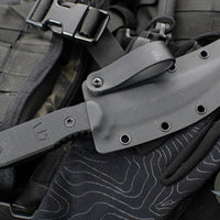 Blackside Customs Cat 5- Persian- Black Blade Finish- Black G-10 Scales BSC-PER-BLK-BLKG10