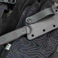 Blackside Customs Kimura- Covert- Bounty Hunter Blade Finish- Black G-10 Scales BSC-K1CO-BOUNTY-BLKG10