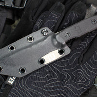 Blackside Customs Kimura- Covert- Bounty Hunter Blade Finish- Black G-10 Scales BSC-K1CO-BOUNTY-BLKG10