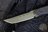 Blackside Customs Kimura- Covert- Half Tone Green Camo Blade Finish- Black G-10 Scales- Black HW BSC-K1CO-HALFGRN-BLKG10