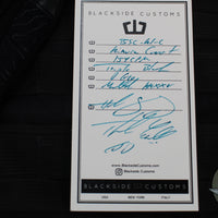 Blackside Customs Kimura- Covert- Black Blade Finish- Black G-10 Scales- Black HW BSC-K1CO-BLK-BLKG10