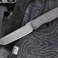 Blackside Customs Kimura- Covert- Black Blade Finish- Black G-10 Scales- Black HW BSC-K1CO-BLK-BLKG10