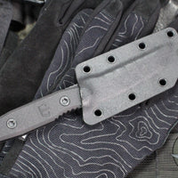 Blackside Customs Kimura- Covert- Black Blade Finish- Black G-10 Scales- Black HW BSC-K1CO-BLK-BLKG10