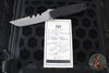 Blackside Customs Kimura Fixed Blade - Reaper Back Cut- Stonewash Blade Finish- Black G-10 Scales BSC-K1-REAPER-SW-BLKG10