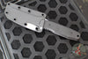 Blackside Customs Kimura Fixed Blade - Reaper Back Cut- Stonewash Blade Finish- Black G-10 Scales BSC-K1-REAPER-SW-BLKG10