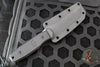 Blackside Customs Kimura Fixed Blade - Reaper Back Cut- Stonewash Blade Finish- Black G-10 Scales BSC-K1-REAPER-SW-BLKG10