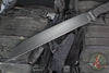 Blackside Customs Kyoto Drifter Fixed Blade Wharncliffe Wakizashi- Black Blade Finish- Black G-10 Scales- Black HW BSC-KD-BLK-BLKG10