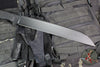 Blackside Customs Kyoto Drifter Fixed Blade Wharncliffe Wakizashi- Black Blade Finish- Black G-10 Scales- Black HW BSC-KD-BLK-BLKG10