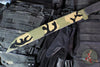Blackside Customs Kyoto Drifter Fixed Blade Wharncliffe Wakizashi- Woodland Topo Camo Blade Finish- Black G-10 Scales- Black HW BSC-KD-WOODTOPO-BLKG10