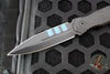 Blackside Customs Phase 7 SDM- Double Edge Dagger - Black Aluminum Handle Scales- Black Sub Zero Finished Blade BSC-P7SDM-BLKA-SUBZERO