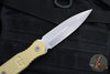 Blackside Customs Phase 7 SDM- Double Edge Dagger - Brass Scales- Stonewash Blade BSC-P7SDM-BRASS-SW