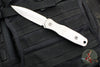 Blackside Customs Phase 7 SDM- Double Edge Dagger - Titanium Scales- Stonewash Blade BSC-P7SDM-TI-SW