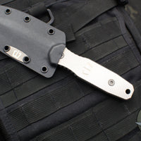 Blackside Customs Phase 7 SDM- Double Edge Dagger - Titanium Scales- Stonewash Blade BSC-P7SDM-TI-SW