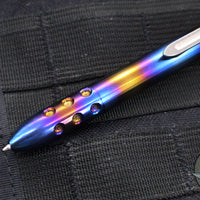 Blackside Customs Titanium Pen - Flamed and Polished v5