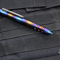 Blackside Customs Titanium Pen - Flamed and Polished v5