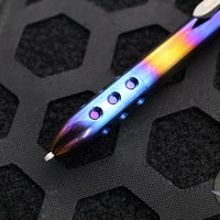 Blackside Customs Titanium Pen - Flamed and Polished v4