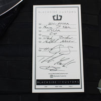 Blackside Customs Phase 7 SDM- Double Edge Dagger- Black G-10 Handle- Dark Beskar Redline Finish BSC-P7SDM-BLK-DRKBESKARRED