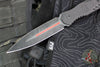 Blackside Customs Phase 7 SDM- Double Edge Dagger- Black G-10 Handle- Dark Beskar Redline Finish BSC-P7SDM-BLK-DRKBESKARRED