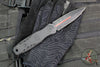 Blackside Customs Phase 7 SDM- Double Edge Dagger- Black G-10 Handle- Dark Beskar Redline Finish BSC-P7SDM-BLK-DRKBESKARRED