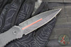 Blackside Customs Phase 7 SDM- Double Edge Dagger- Black G-10 Handle- Dark Beskar Redline Finish BSC-P7SDM-BLK-DRKBESKARRED