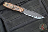 Blackside Customs Plan B Fixed Blade -One Off- Sumi Finish- Custom Copper Starlingear Gunner Scales BSC-PB-STAR1-SUMI