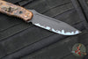 Blackside Customs Plan B Fixed Blade -One Off- Sumi Finish- Custom Copper Starlingear Gunner Scales BSC-PB-STAR1-SUMI