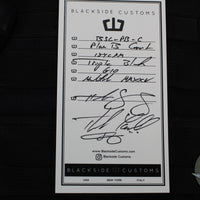 Blackside Customs Plan B- Covert- Black Blade Finish- Black G-10 Scales- Black HW BSC-PBCO-BLK-BLKG10