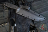 Blackside Customs Rogue 1 Fixed Blade- Black Magnacut Blade- Sawback- Black G-10 Scales BSC-ROG1-BLKSAW-BLKG10