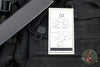 Blackside Customs Tokyo Drifter Fixed Blade Wakizashi- Black Blade Finish- Black Aluminum Scales- Black HW BSC-TD-BLK-BLKA