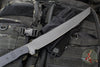 Blackside Customs Tokyo Drifter Fixed Blade Wakizashi- Black Blade Finish- Black Aluminum Scales- Black HW BSC-TD-BLK-BLKA