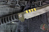 Blackside Customs Tokyo Drifter Fixed Blade Wakizashi- Bounty Hunter Finished Blade- Bastinelli Wrapped Black Cord BSC-TD-BOUNTY-BAST