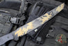 Blackside Customs Tokyo Drifter Fixed Blade Wakizashi- Multicam Over Black Finish- Black Aluminum Scales- Black HW BSC-TD-MULTIOB-BLKA