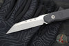 Blackside Customs Americana- Covert- Reverse Tanto Edge- Two Tone Gray Matter Blade Finish- Black G-10 Scales BSC-AMCO-GMK-BLKG10