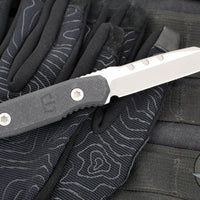 Blackside Customs Americana- Covert- Reverse Tanto Edge- Two Tone Gray Matter Blade Finish- Black G-10 Scales BSC-AMCO-GMK-BLKG10
