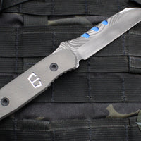 Blackside Customs Americana- Reverse Tanto Edge- Beskar Blade Finish- Titanium Handle Scales BSC-AM-BESKAR-TI